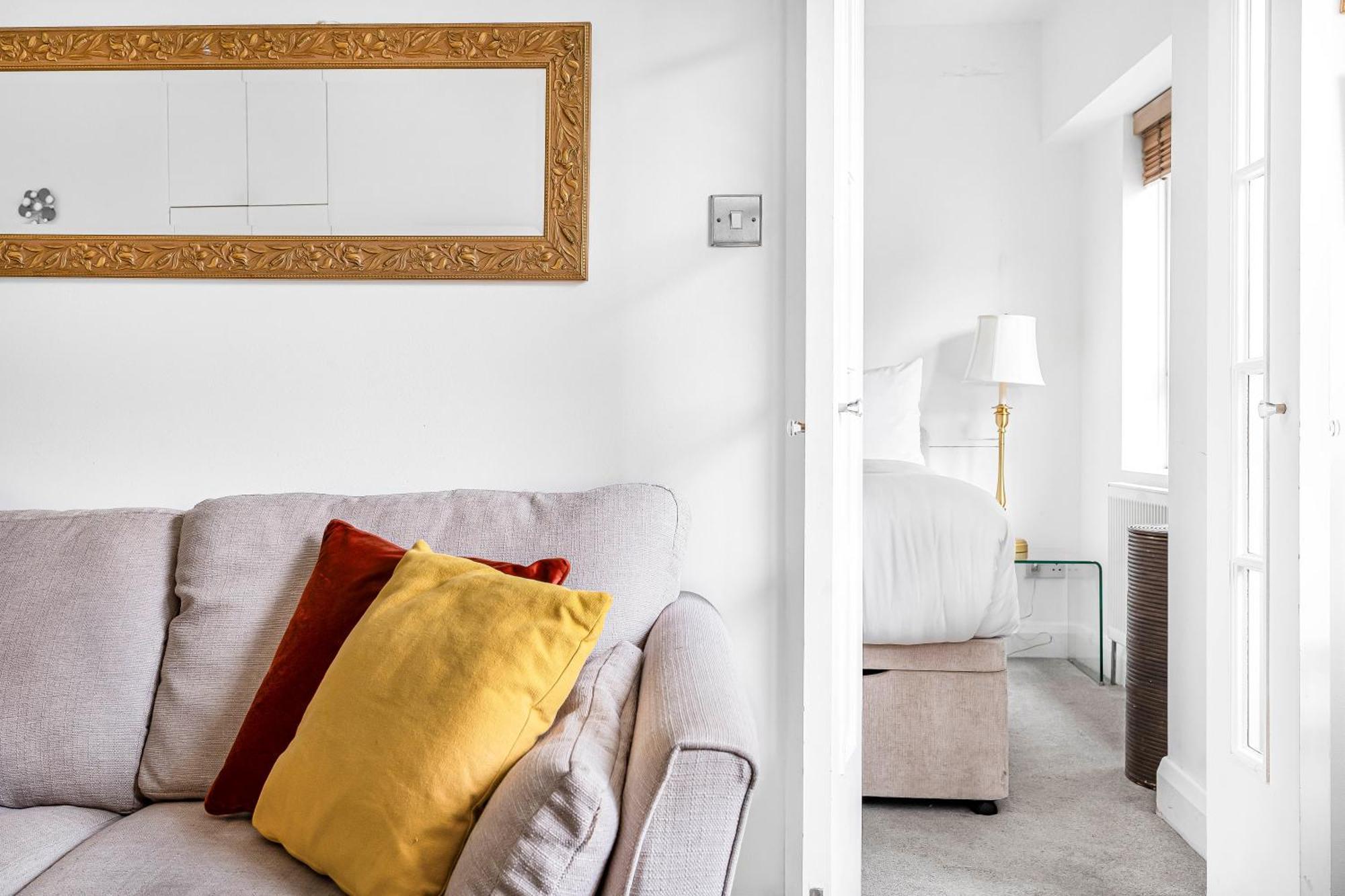 Elegant 1 Bedroom Flat Near Harrods London Luaran gambar